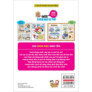 Sách Quiz! Khoa Học Kì Thú: SOS Khoa Học Sinh Tồn