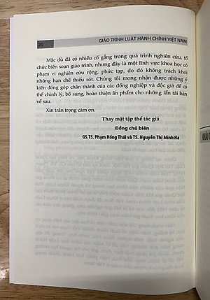 Giáo trình luật hành chính Việt Nam