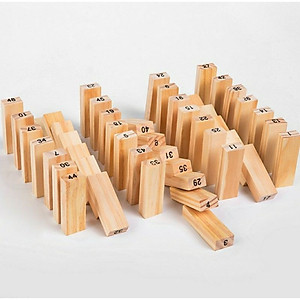 Đồ Chơi Rút Gỗ Cỡ Lớn Cao Cấp – Chọn Size - 54 Thanh Rút Gỗ Kèm 4 Con Súc Sắc Cho Bé – Bộ Đồ Chơi Rút Gỗ Chính Hãng miDoctor