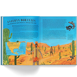 Sách Nhà thám hiểm - những câu chuyện thú vị về các nhà du hành vĩ đại nhất thế giới