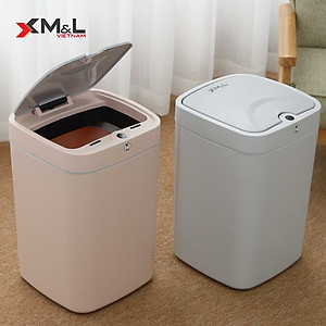 Thùng rác thông minh cảm ứng 18 lít M&L B-JA-18 phong cách sang trọng, đẳng cấp, tiện lợi