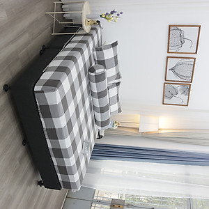 Bộ ga giường nhuộm sợi công nghệ Yarn Dyed K-Bedding KPCD 202 (không bao gồm chăn) 