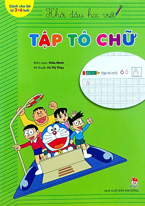 Sách Khởi Đầu Học Viết: Tập Tô Chữ