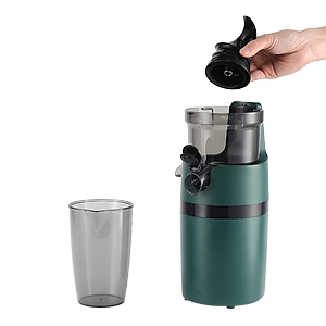 Máy ép chậm Nagakawa NAG0818 (200W) - Trục ép 6 phân đoạn kiệt bã - Ống tiếp thực phẩm lớn - Hàng chính hãng