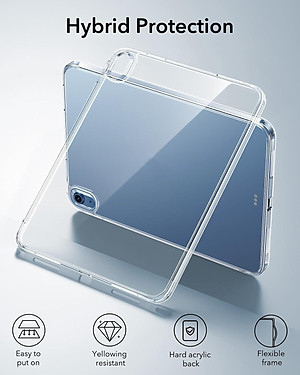 Bao Case ESR Trong Suốt Cho iPad Gen 11 2025 ESR Classic Hybrid Back Case - Hàng Chính Hãng