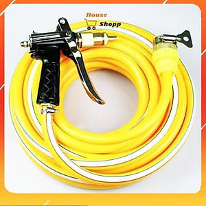 Bộ vòi xịt tăng áp 3 lần rửa xe tưới cây điều chỉnh mức nước tiết kiệm nước đa năng 206400