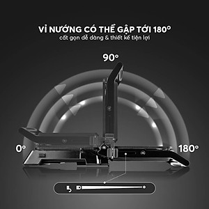 Vỉ nướng điện gấp gọn Elmich EGE-8579 - Hàng Chính Hãng