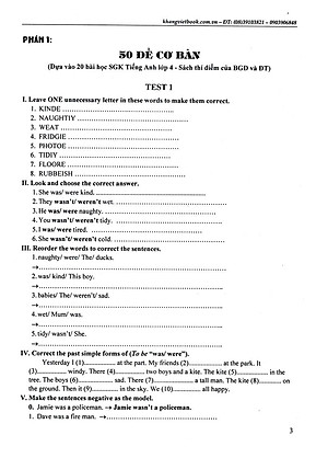 Sách Luyện Giải Bộ Đề Kiểm Tra Định Kì Tiếng Anh 4