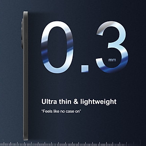 Ốp lưng nhám siêu mỏng 0.3mm cho iPhone 15, 15 Plus, 15 Pro, 15 Pro Max hiệu Memumi Slim - mặt lưng chống trượt, chống bám bẩn - Hàng nhập khẩu