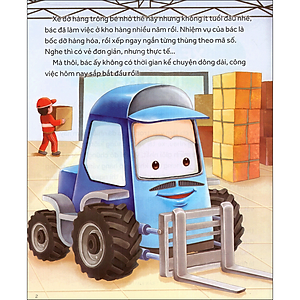 Sách Những Chiếc Xe Hiệp Sĩ: Xe Dỡ Hàng Nhỏ Bé