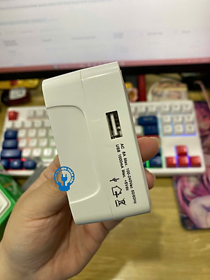 Ổ Cắm Du Lịch Đa năng MPE TA3 - 1 Cổng USB - Hàng Chính Hãng
