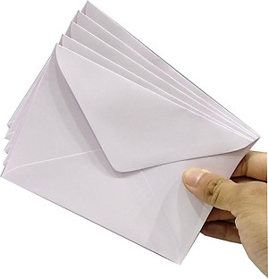 Bao Thư Màu Giấy Thơm Toppoint 11.4 x 16.2cm - Hồng (20 Cái/Lốc)