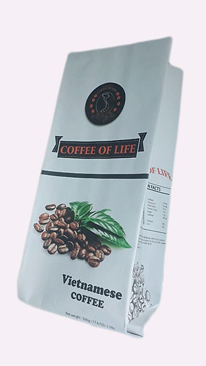 CAFE BỘT PHA PHIN - COFFEE OF LIFE - GÓI 500G