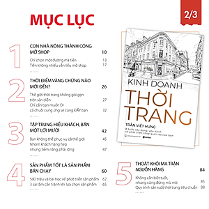 Bộ Sách Kinh Doanh Thời Trang Thành Công