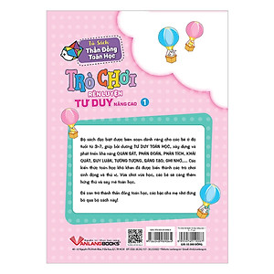 Sách Trò Chơi Rèn Luyện Tư Duy Nâng Cao 1 (5-7 Tuổi)