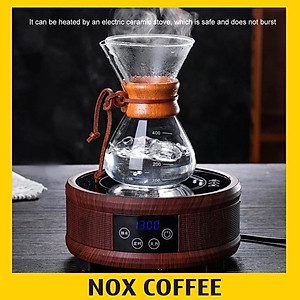 Bình pha cà phê chemex kèm phễu lọc inox