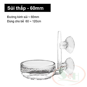 Đầu sủi oxy acrylic siêu mịn bọt khí oxy nhuyễn hòa tan bể cá tép thủy sinh