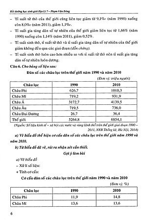 Sách Bồi Dưỡng Học Sinh Giỏi Địa Lí Lớp 7 (Tái Bản)