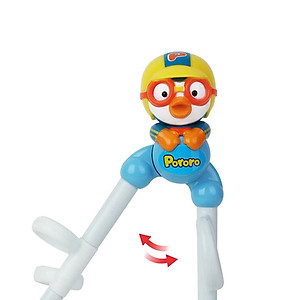 Đũa tập ăn cho bé Pororo thiết kế nhân vật 3D dễ thương có xỏ ngón dễ dàng sử dụng Hàn Quốc