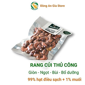 Hạt điều rang củi gói hút chân không Hải Bình 100g