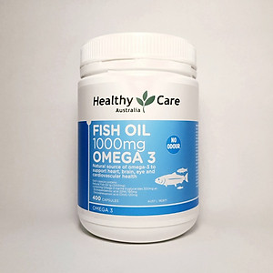 Omega 3 Úc Healthy Care Fish Oil giúp bổ mắt, kháng viêm, tốt cho trí não, tim mạch - QuaTangMe Extaste