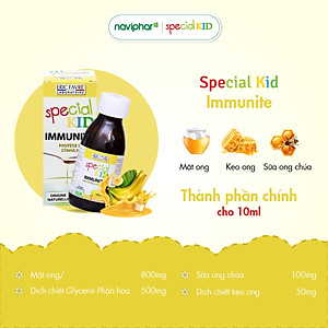 TPBVSK Special Kid Immunité - Hỗ trợ tăng cường sức đề kháng, hỗ trợ giảm nguy cơ mắc các bệnh do nhiễm khuẩn (125ml)[Siro - Nhập khẩu Pháp]