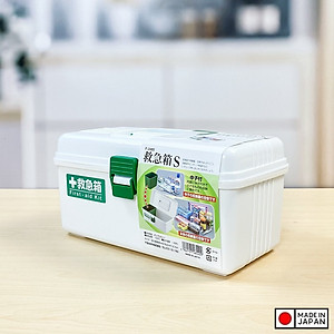 Hộp đựng thuốc & dụng cụ y tế Fudo Giken, thiết kế làm 2 ngăn dễ dàng phân chia đồ - nội địa Nhật Bản 