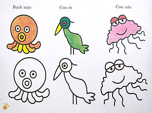 Sách Bàn Tay Nhỏ Vẽ Tranh - Động Vật Đáng Yêu