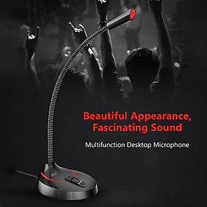Micro Mini Dùng Cho Máy Tính PC, Laptop Cổng USB Công Nghệ Lọc Tiếng Ồn Cao Cấp AnZ thu âm chất lượng cao hỗ trợ học Online chat videocall Chuyên Nghiệp Live Stream Hát Karaoke Quay Video Ghi Âm Vlog Zoom Skype ĐT Smartphone, Microphone  Hàng Nhập Khẩu