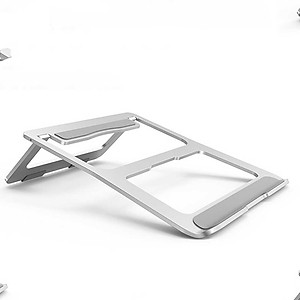 Đế nhôm gập tản nhiệt HXSJ dành cho Laptop, Macbook - Hàng nhập khẩu 