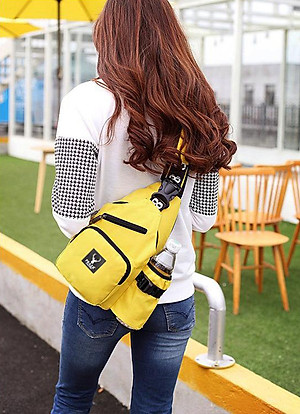 Túi Đeo Chéo Praza Cao Cấp DC108 - Vàng