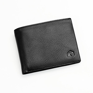 Ví nam da bò Anh Tho Leather MIN-03 Cánh lật