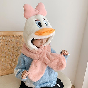 Mùa Đông Nón Lưỡi Trai Cho Bé Trai Bé Gái Dễ Thương Mũ Lưỡi Trai Sang Trọng Vịt Nón Quà Tặng Cho Trẻ Em Bé Gái Bọc Ấm Nón Lưỡi Trai Trẻ Em Beanies siêu Ấm