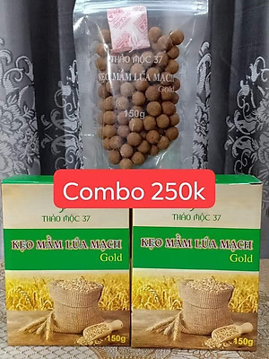 5 Hộp Kẹo Mầm Lúa Mạch Gold Thảo Mộc 37
