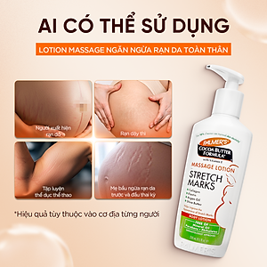 Dưỡng thể ngừa rạn da đầu thai kì Palmer's 250ml