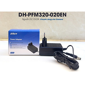 Nguồn Camera Dahua 12V-2A (DH-PFM320-020EN) Nguồn DC12V2A chuyên dụng camera - Hàng chính hãng