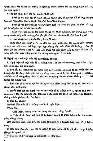  Những Bài Văn Mẫu Nghị Luận Xã Hội - ĐN