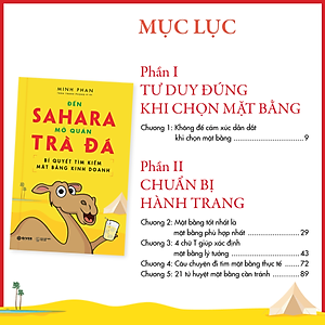 Bí Quyết Tìm Kiếm Mặt Bằng Kinh Doanh - Đến Sahara Mở Quán Trà Đá - Bộ Sách Khởi Nghiệp Bán Lẻ