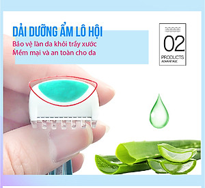 Set 02 chiếc Dao cạo vùng kín Kai Bikini Line - Hàng nội địa Nhật Bản 