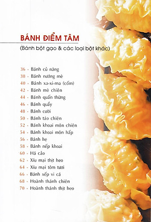 Bánh Điểm Tâm (Bánh Bột Gạo & Các Loại Bột Khác)