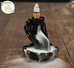 Thác Khói Xông Trầm Hương Bàn Tay Phật - HENRYSA