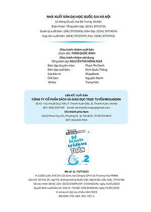 Đề Ôn Luyện Và Tự Kiểm Tra Toán Lớp 2 - Tập 1