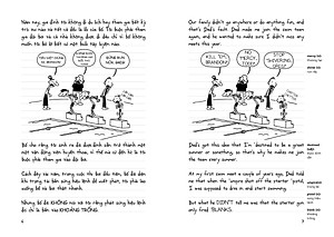 Nhật Ký Chú Bé Nhút Nhát Song Ngữ Tập 2 - Luật của Rodrick - Diary Of A Wimpy Kid