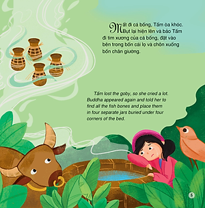 Truyện Cổ Tích Việt Nam (Song Ngữ Việt - Anh) - Tấm Cám