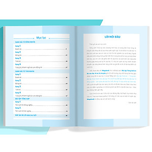 Sách Bài Tập Từ Đồng Nghĩa Trái Nghĩa Tiếng Anh - Ôn Thi Vào Lớp 10 & 10 Chuyên