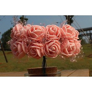 Chùm hoa cài tóc lẻ dành cho cô dâu