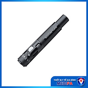 Hộp 25 Que thử đường huyết Accu-Chek Guide NK chính ngạch, Tem niêm phong và nhãn phụ tiếng việt đầy đủ