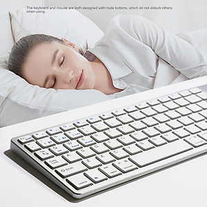 Bàn phím không dây K635 - pin sạc TypeC - đa kết nối bluetooth 5.0 + 3.0 + Usb wireless 2.4g hàng nhập khẩu