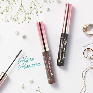 Mascara Chuốt Mi Chống Trôi Giúp Chuốt Tơi Và Dày Rậm Làn Mi Mỏng Màu Nâu Kissme Heroine Make (4.5 G)