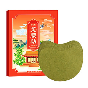 Hộp 12 Miếng Dán Ngải Cứu Tan Mỡ Eo Bụng Thon Gọn Detox Thải Độc Cơ Thể Hiệu Quả Tiện Lợi